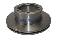Trucktec Automotive 2X Bremsscheibe BelüFtet Hinten FüR VW Crafter Kasten Sy_