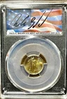 2021 $5 GOLD EAGLE TYPE 2 - ONLY 30 PCGS FDOI BALAN GRADED WORLDWIDE MS70 # GMN