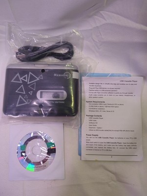 Reshow USB Cassette Capture Player Converter to MP3 Tape Walkman NEW Open Box