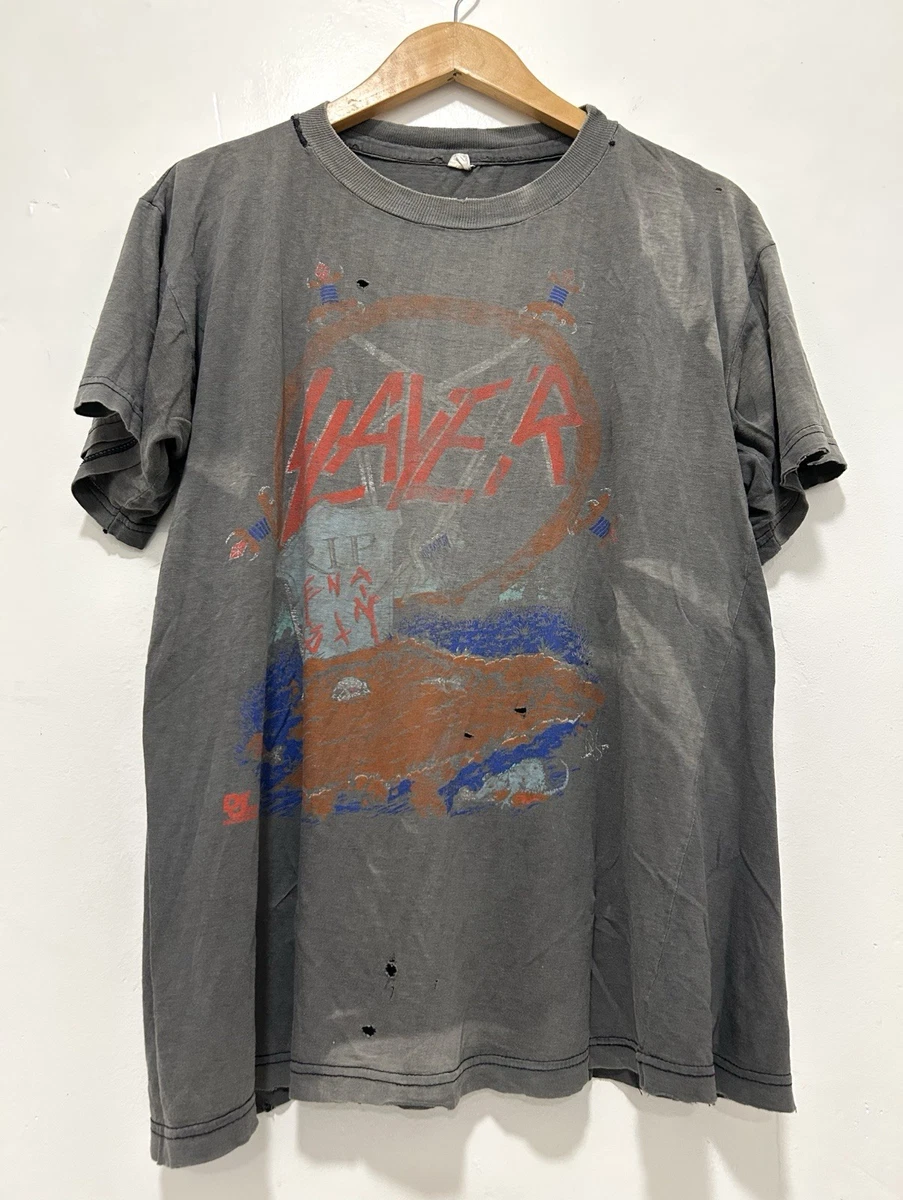 Slayer Rare Shirt In Men's Vintage T-Shirts for sale | eBay