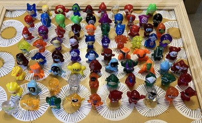 Kompletter/Kompletter Satz Evolution Serie 2 Gogo s Crazy Bones Figuren Nr. 1-80.