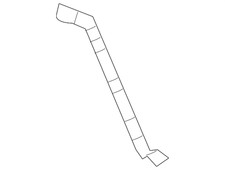 Genuine Nissan Bumper Cover Stay 62270-2S400