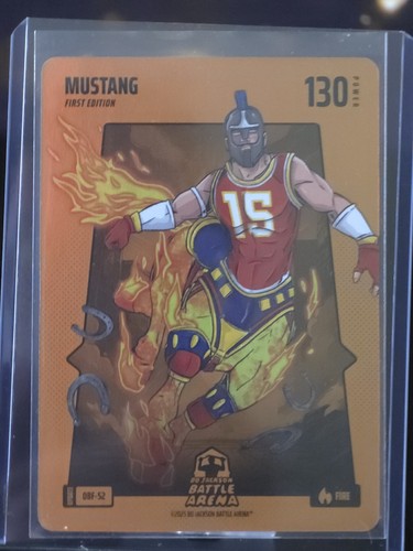 Bo Jackson Battle Arena Orange Battle Foil `Mustang`