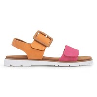 Lunar Womens Sandals Multi-Coloured Adults Ladies Flat Easy Fasten Gabby SIZE