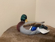 Ducks Unlimited #3 Mallard Drake Full Size Decoy by Jett Brunet NIB
