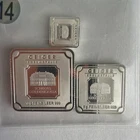10 Gram, 5 Gram & 1 gram .999 Silver Geiger In CapsuleSquare