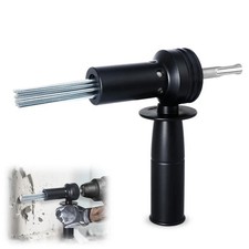 Electric Hammer Needle Scaler Adapter SDS for Heavy Duty Concrete Drilling NEW
