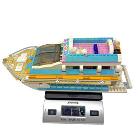 Vintage LEGO Friends Dolphin Cruiser 41015 Boat No Box Incomplete 1 lb 7.2 oz