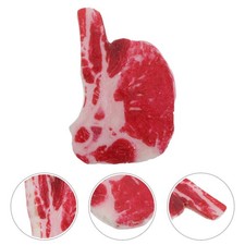 Fake Steak Model: Artificial Steak Beef - PVC Lifelike Meat for Table Cabinet