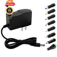 5Volt 2a DC Power Supply Adapter AC 100V-240V to 5 Volt 2Amp 1A 1.5A Black