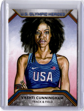 2021 Topps U.S. Olympic & Paralympic Team & Hopefuls #OH-VC Vashti Cunningham