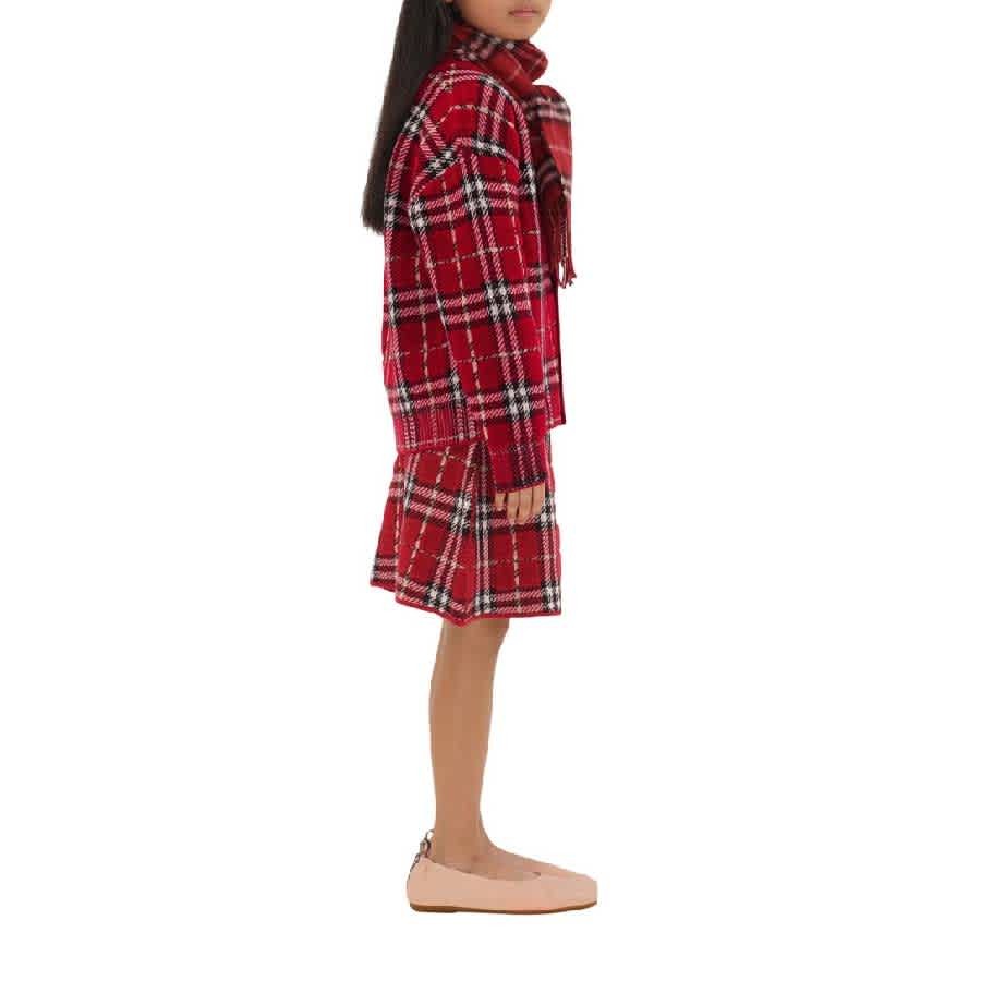 Burberry Kids Lorreta Check Wool Skirt, Size 12Y | eBay