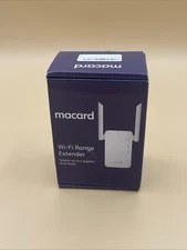 Macard Wifi Range Extender Model RE1200 Dual Band 2.4GHz & 5GHz New