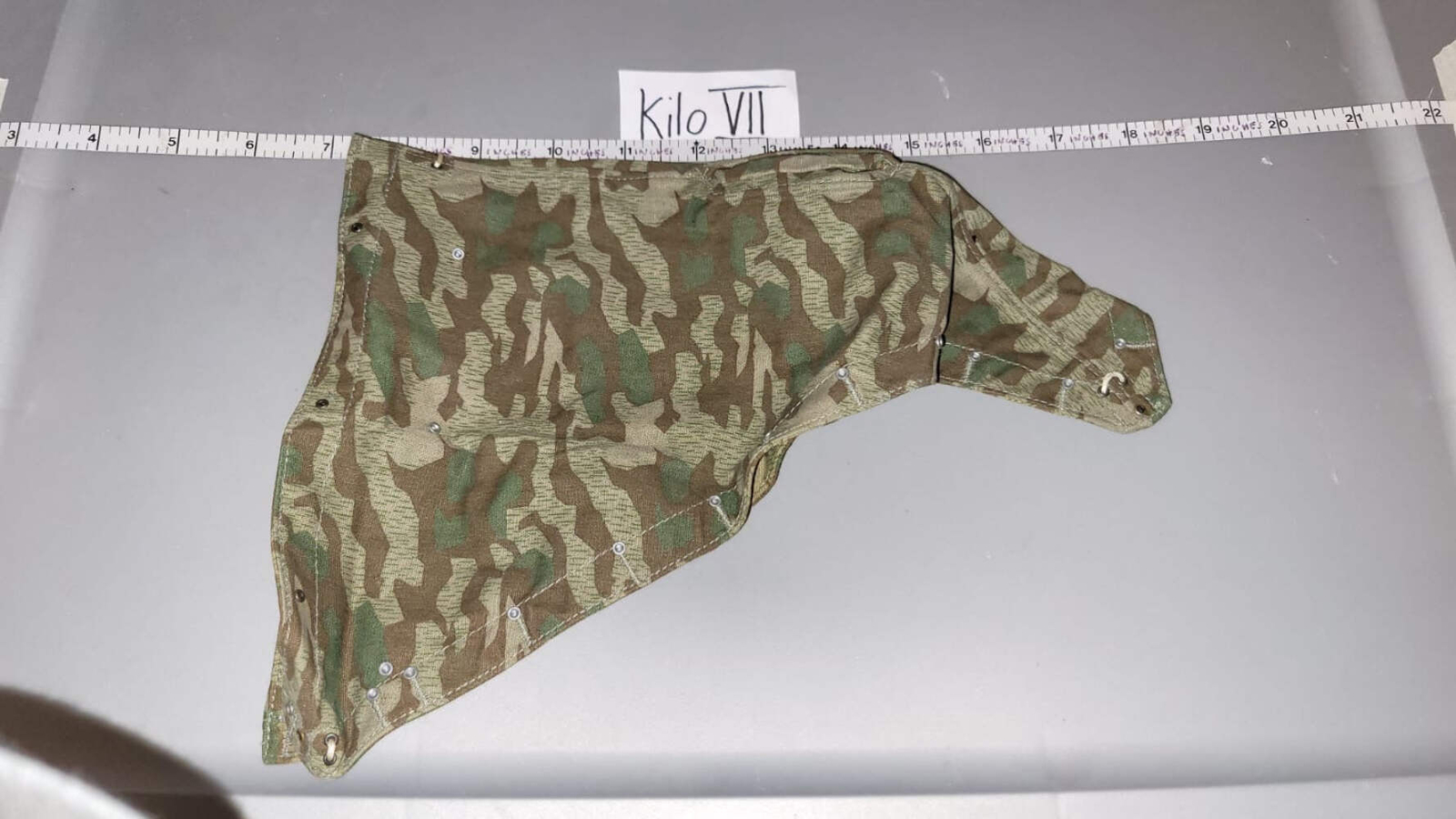 Splinter Zelt 1/6 Scale WWII German Splinter Zelt Zeltbahn Poncho | eBay