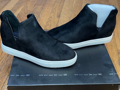 STEVE MADDEN STEVEN Caprice Black Shoes Sneakers Womens 6.5 6 1/2 NEW