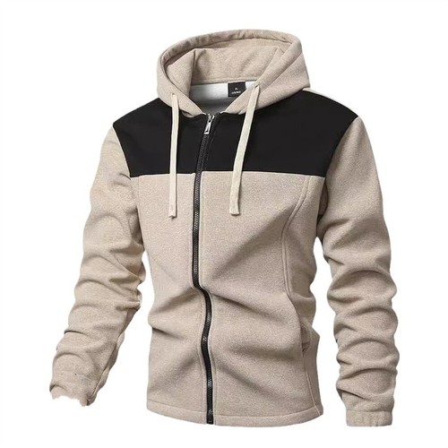 Mens Hoodie Workout Top Casual Hooded Coat Hip Hop Sweatshirt - Bild 1 von 7