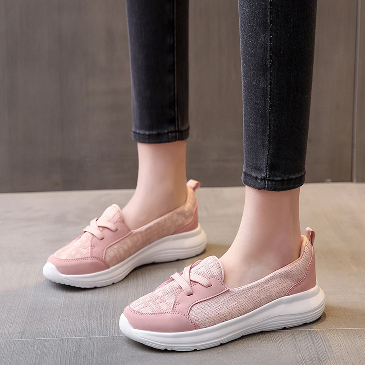 Woman Casual Shoes Orthopedic Arch Support Shoes Slip on Walking Flats Shoes New