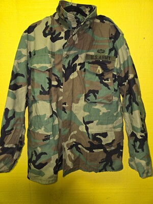 US Army Field Coat with Air Assault Badge - Medium Long - cold weather,  field | eBay