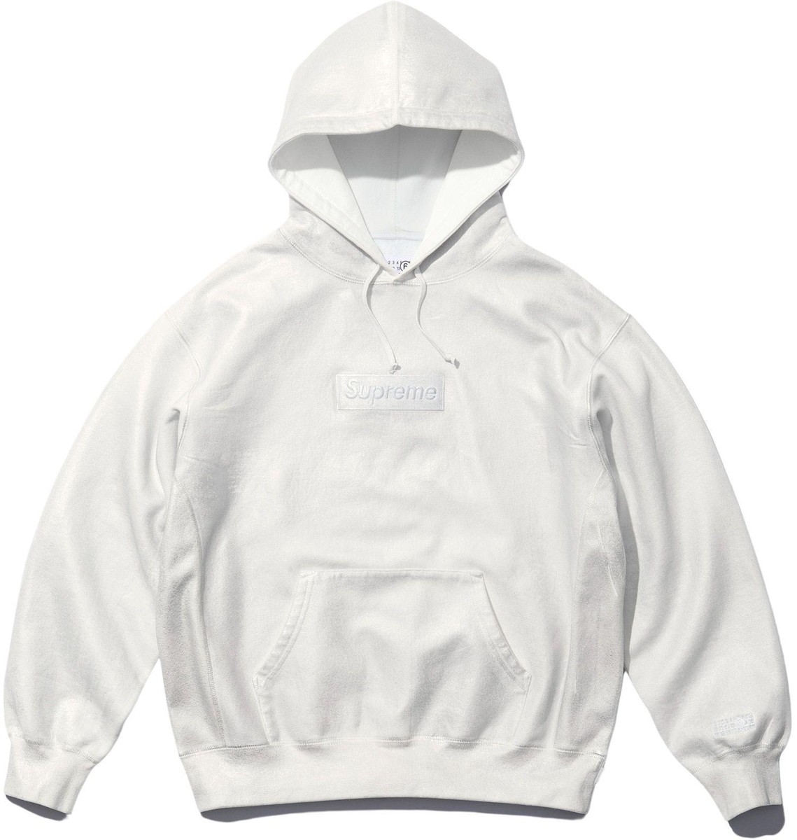 Supreme x MM6 Maison Margiela Foil Box Logo Hooded Supreme x MM6 Maison Margiela Foil Box Logo Hooded