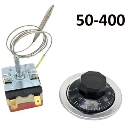 new AC 250V 16A 50-400°C Liquid Rising TEMP Controller NO NC for Electric Oven