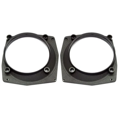 EVOTUNING 2 Anelli Adattatori Casse Altoparlanti Posteriori 130mm 13cm per Fiat Punto 188