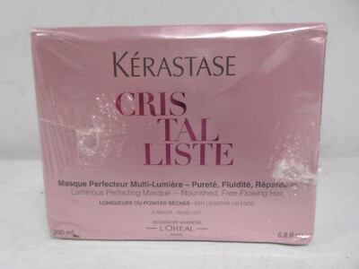 KERASTASE MASQUE CRISTALLISTE LUMINOUS PERFECTING MASK 200ml or 6.8oz, SEALED