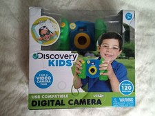 Discovery Kids USB Compatible Digital Camera  Video Ages 3 Blue/Green New 