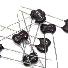 ( 5 PCS ) 200pF 500V 1% Mica Dipped Capacitor Cornell Dublier