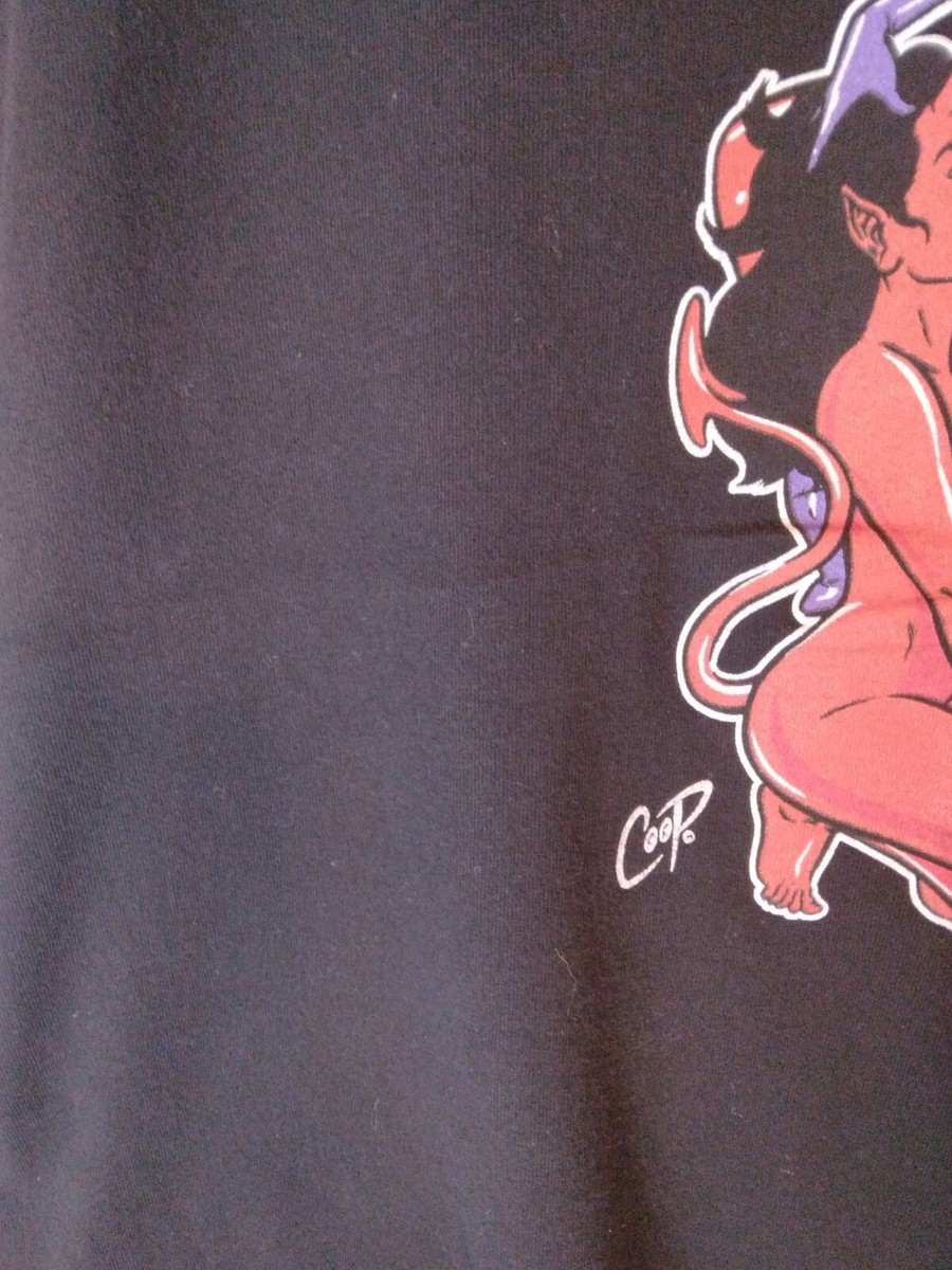 VINTAGE COOP DEVIL GIRL SHIRT | eBay