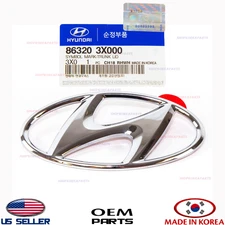 Genuine Rear Trunk Lid Emblem Nameplate Badge "H" ⭐OEM⭐ Elantra sedan 2011-2016