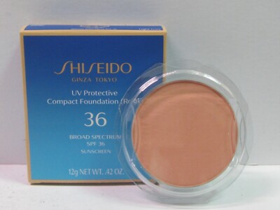 Shiseido UV Protective Compact Foundation Refill SPF 36 color Light Ivory .42 oz