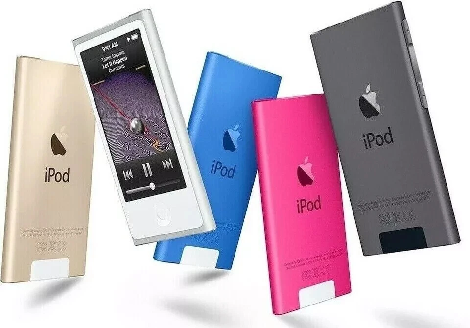 Neu Apple iPod Nano 7. Generation 7G Silber & Silver 16GB - 6 Monate Garantie