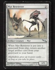 Myr Retriever Mirrodin #215 LP Uncommon