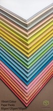 A4 Coloured Paper Packs 80gsm 120gsm 160gsm A4 High Quality Paper Arts&Crafts
