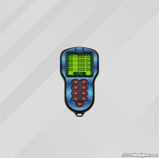 BLUE CHROME STYLE GEL STICKER FOR ALFANO KRONOS V2 STOPWATCH - KARTING