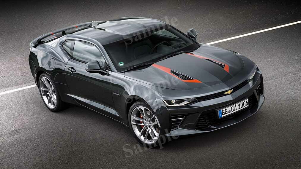 洋書 Camaro: Fifty Years of Chevy Performance Chevrolet Camaro 50th Anniversary High Res Wall Decor Print