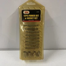 Illinois Industrial Tool Bit Socket Set 3/16 - 3/8" Drive NEW VTG  DISCONTINUED