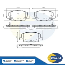 Fits Vauxhall Mokka 2012- 1.4 1.6 CDTi Brake Pads Set Front Comline 42566753