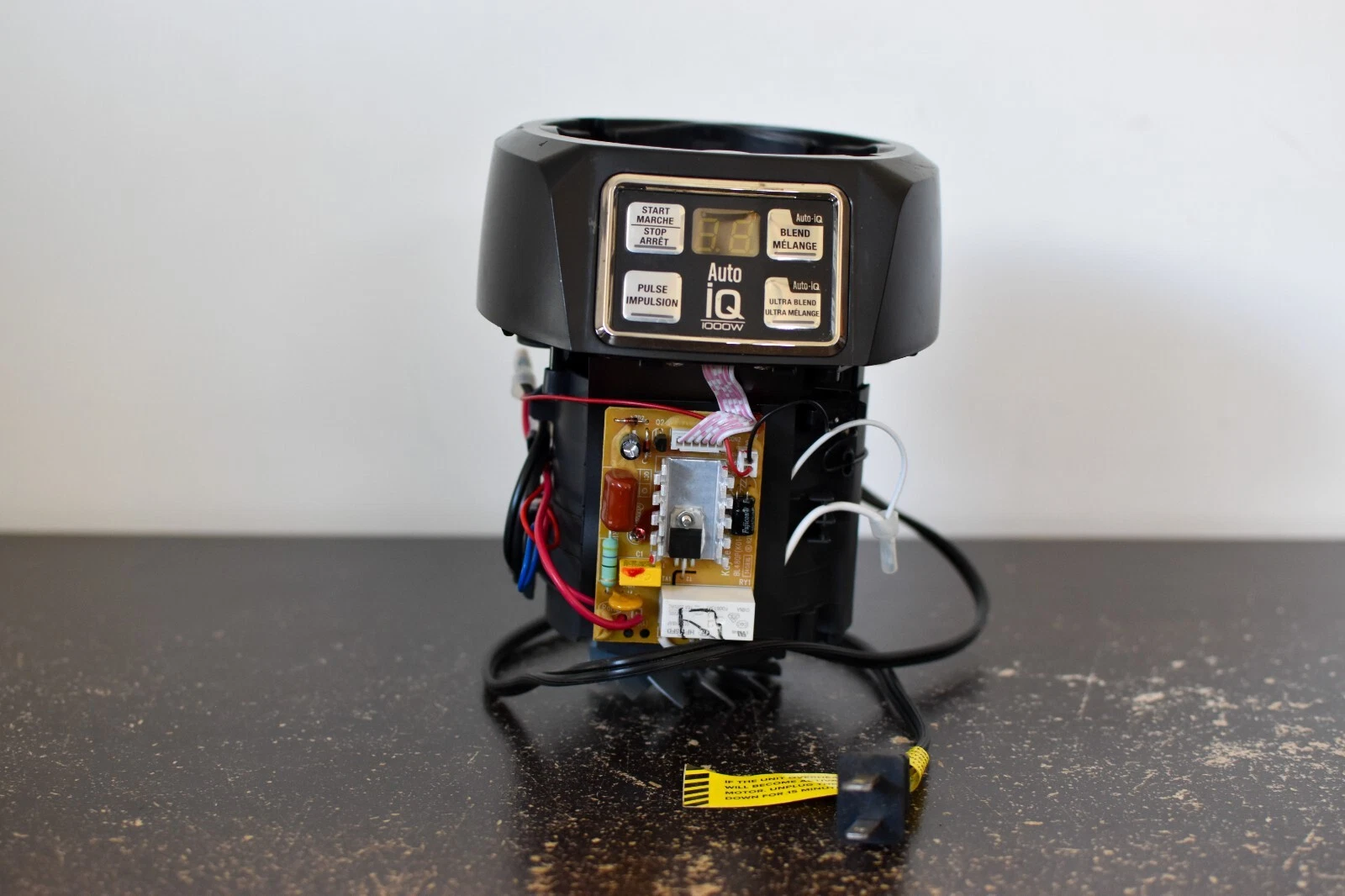 USED Nutri Ninja Pro Auto-iQ One Touch Personal Blender BL481C Motor and Board