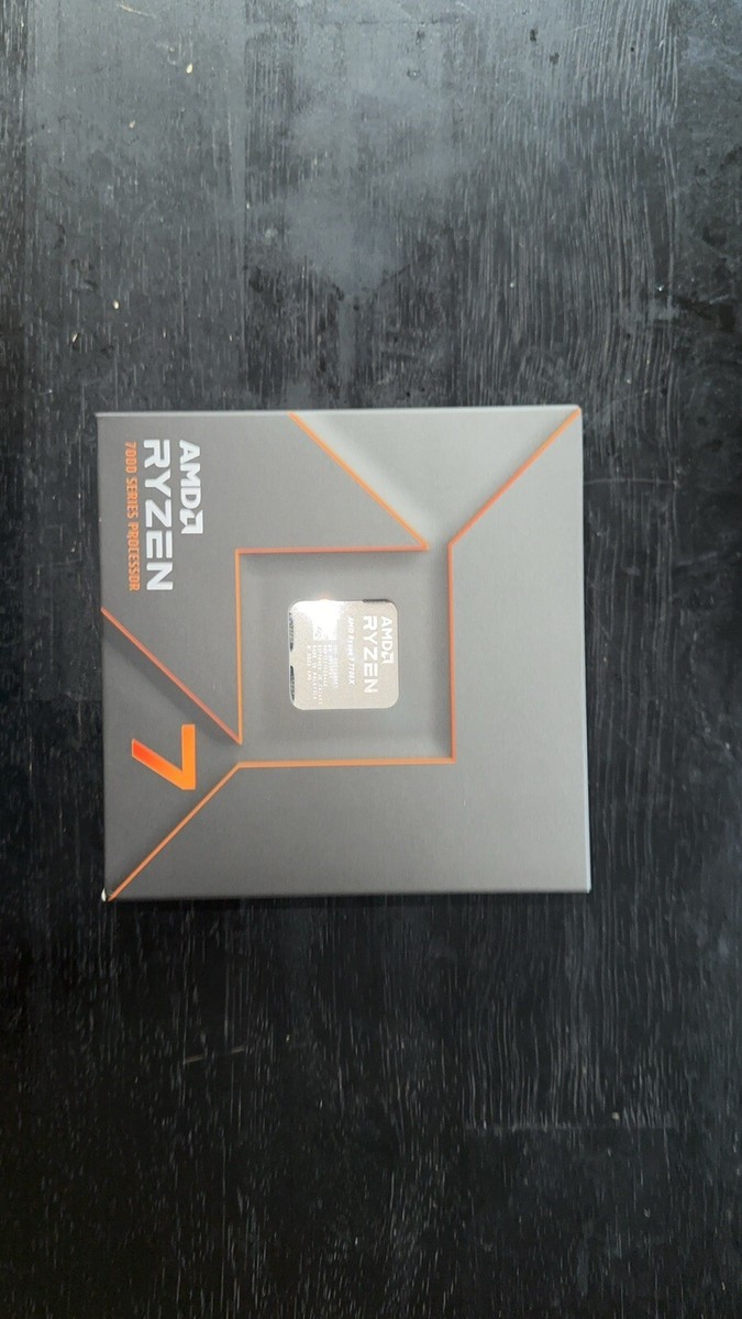 CPU AMD Ryzen 7 7700X 4.5GHz-5.4GHz AM5 AMD Ryzen 7 7700X - 8-Core 4.5GHz Socket AM5 105W Desktop