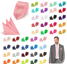Krawatte + Einstecktuch SET hochwertig Hochzeit Busniess Herren Binder Schlips