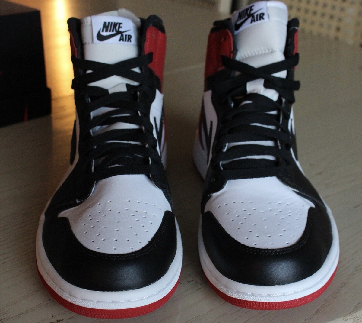Air Jordan 1 High OG Black Toe 2013 - Size 10 887224353996| eBay