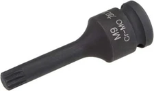 uxcell 1/2" Drive x M9 (9mm) Impact Triple Square Spline Bit Socket, 