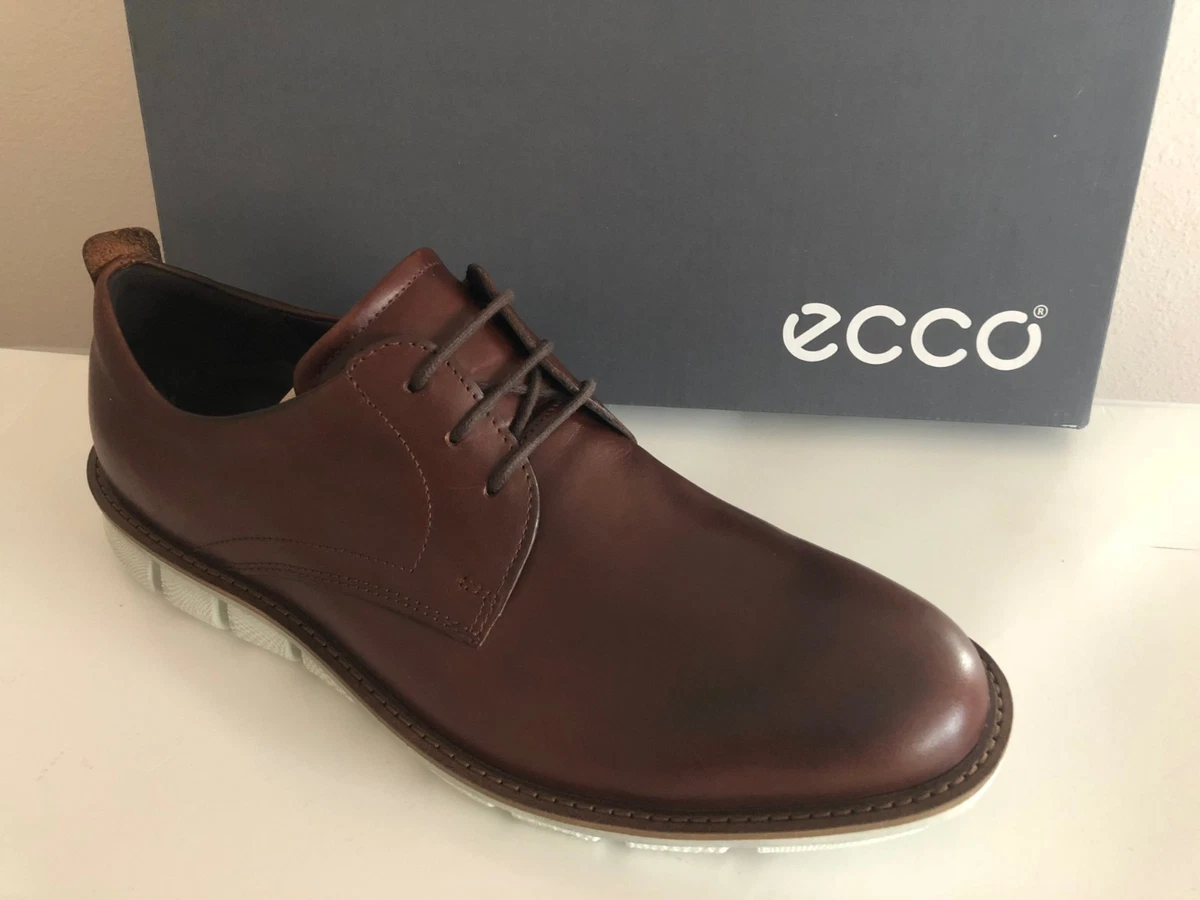 NEW ECCO JEREMY OXFORD COGNAC $190+ Sz 8-8.5 / EUR 42 | eBay