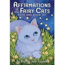 NEW Affirmations of the Fairy Cats Deck - 41 Oracle Cards and Guidebook US Games