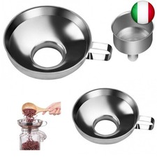 SPEACOUR 3 Pezzi Set di Imbuto da Cucina in Acciasio Inox Imbuto Bocca Larga