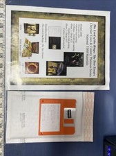Rare Chrysler Town & Country LOTR The Two Towers Flyer And Floppy Disk