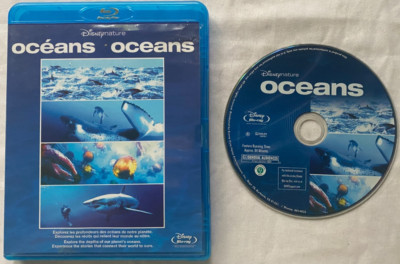 Disney Oceans Blu-Ray 2008 Nature Documentary Narrated by Pierce Brosnan