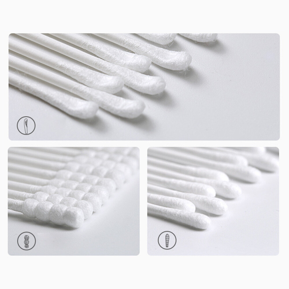 1200 PCS/2 Baby Swabs Infant Cleaning Bud Sticks Cotton Ear Nose eBay