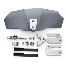Parabrezza in Acrylic per moto regolabile universale fumo deflettore del vento